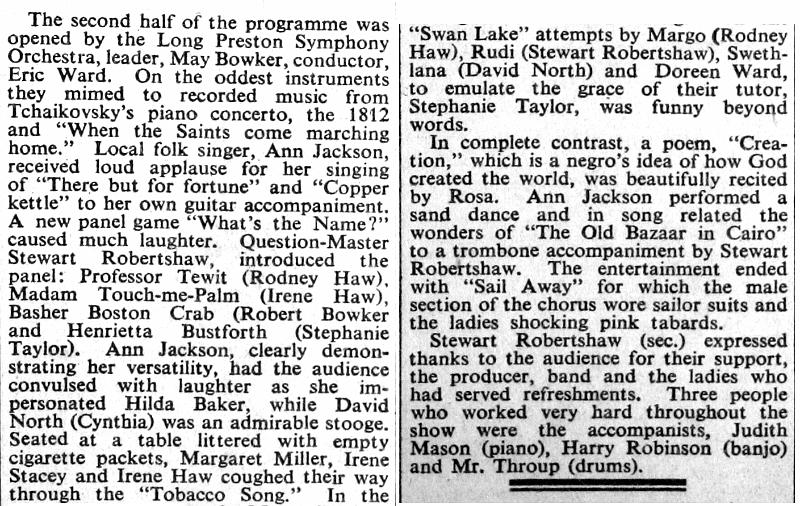 Winter Warm Up b - Nov 1968.JPG - Long Preston Drama Group - Winter Warm Up - Nov 1968 - Review page 2